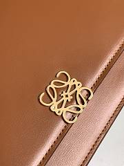 LOEWE | Goya bag in silk calfskin Brown - 3