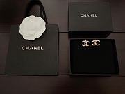 Chanel pearl double C earrings - 5