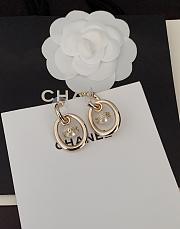 Chanel white pearl earrings - 5