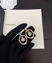 Chanel white pearl earrings - 2