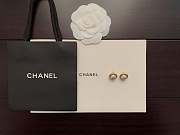 Chanel round pearl earrings - 6
