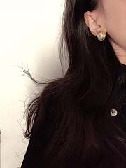 Chanel round pearl earrings - 2