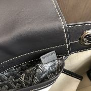 GOYARD | Goyardine Rouette PM Shoulder Bag Leather Gray - 2