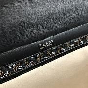 GOYARD | Goyardine Rouette PM Shoulder Bag Leather Black - 4
