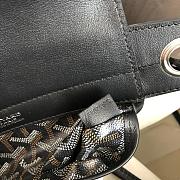GOYARD | Goyardine Rouette PM Shoulder Bag Leather Black - 2