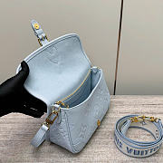 LOUIS VUITTON | Diane Bag Monogram Empriente Leather In Blue - 2