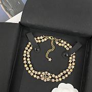 Gucci colorful double-layer crystal necklace - 2
