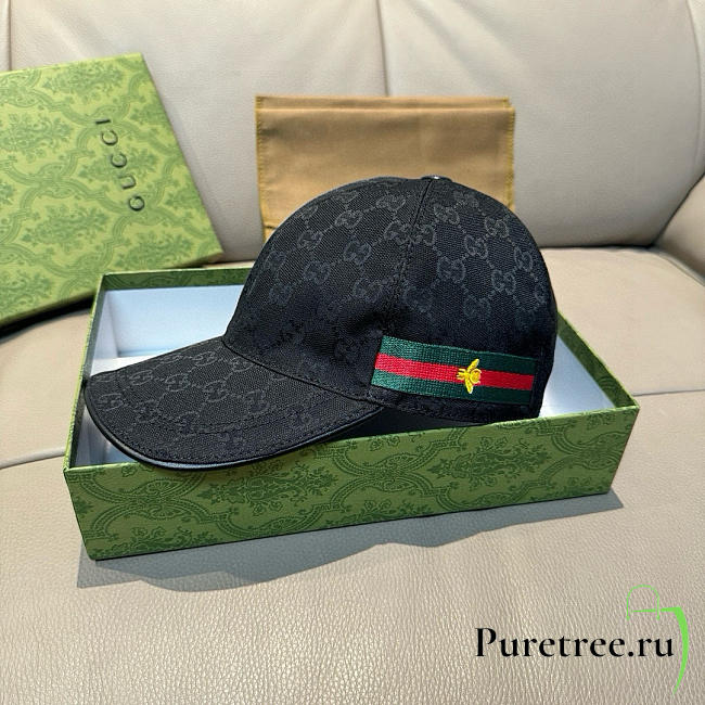 GUCCI | classic baseball cap features a bee design 01 - 1