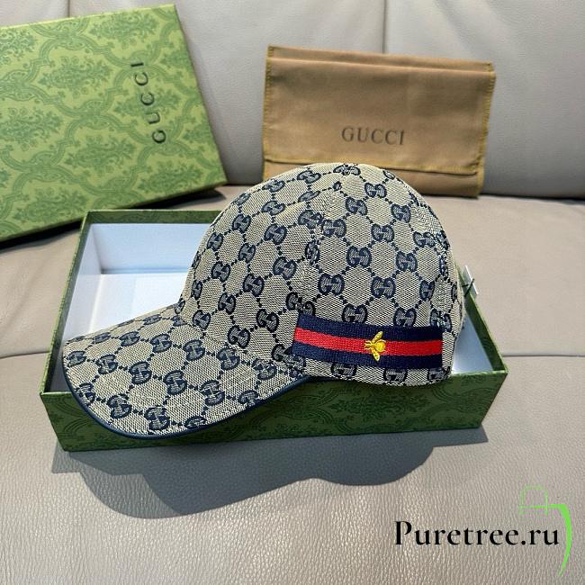 GUCCI | classic baseball cap features a bee design 02 - 1