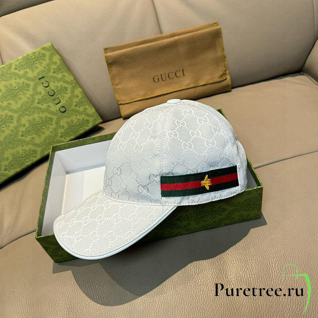 GUCCI | classic baseball cap features a bee design 05 - 1