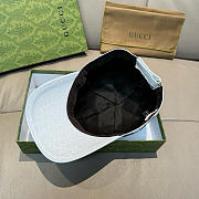 GUCCI | classic baseball cap features a bee design 05 - 3