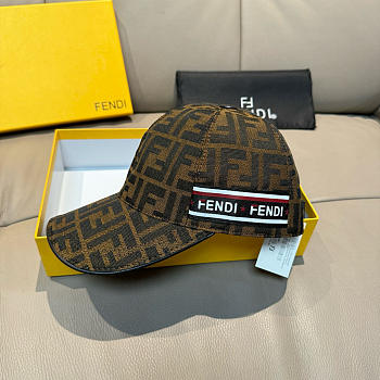 FENDI | double F jacquard cap 01
