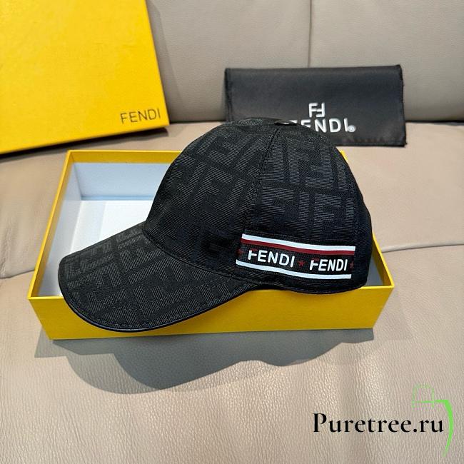 FENDI | double F jacquard cap 02 - 1