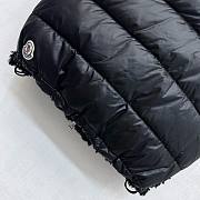 Moncler Teddy Plush Zipper Down Vest In Black - 6