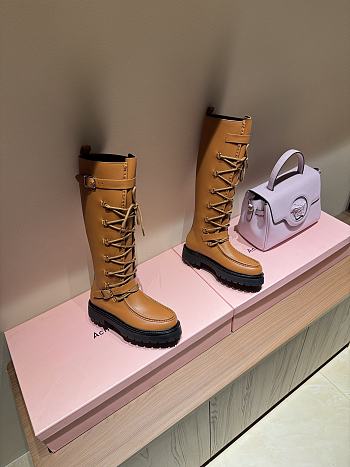 HERMES | classic boots in brown