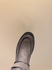 HERMES | classic boots in dark brown  - 6