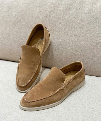 LORO PIANA | Summer Walk Loafer In Brown