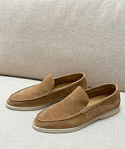 LORO PIANA | Summer Walk Loafer In Brown - 5