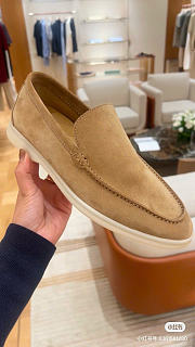 LORO PIANA | Summer Walk Loafer In Brown - 4