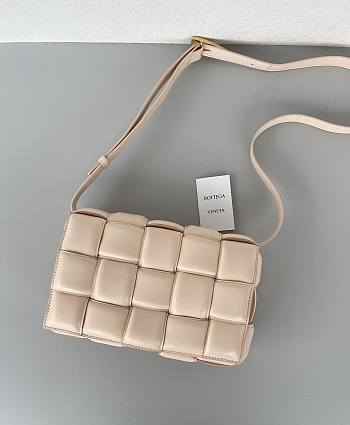 Bottega Veneta Padded Cassette Bag in Light Pink