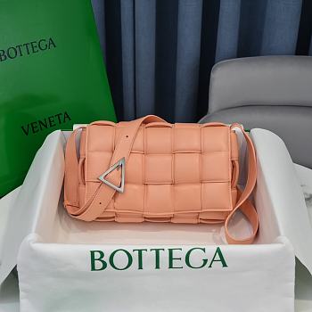 Bottega Veneta Padded Cassette Bag in Peachy
