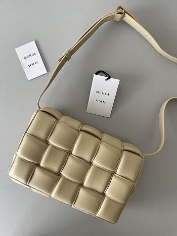 Bottega Veneta Padded Cassette Bag in Beige