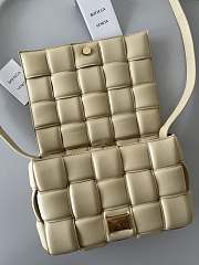 Bottega Veneta Padded Cassette Bag in Beige - 3