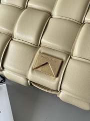 Bottega Veneta Padded Cassette Bag in Beige - 2