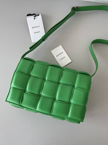 Bottega Veneta Padded Cassette Bag in Green