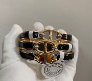 Hermès Mini Clic Chaine D'Ancre Bracelet Black - 2