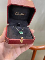 Cartier Malachite amulet necklace green - 5