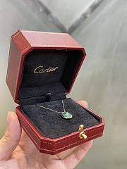 Cartier Malachite amulet necklace green - 2
