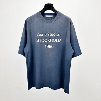 Acne Studios T-Shirt In Dark Blue