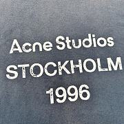 Acne Studios T-Shirt In Dark Blue - 2
