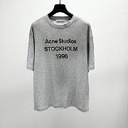Acne Studios T-Shirt In Gray - 4