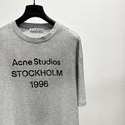 Acne Studios T-Shirt In Gray - 3