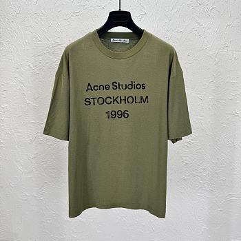 Acne Studios T-Shirt In Green