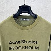 Acne Studios T-Shirt In Green - 5