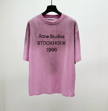 Acne Studios T-Shirt In Pink
