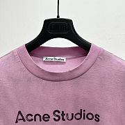 Acne Studios T-Shirt In Pink - 5