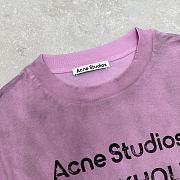 Acne Studios T-Shirt In Pink - 3