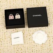 Chanel Scented Bag Brooch Earrings - 1