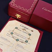 Cartier diamond bracelet in green - 6