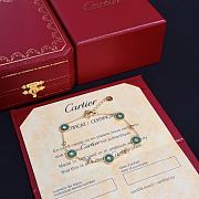 Cartier diamond bracelet in green - 5