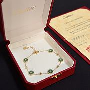 Cartier diamond bracelet in green - 3
