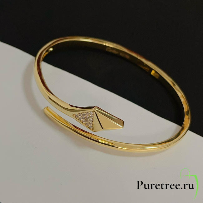 Cartier diamond bracelet in gold - 1