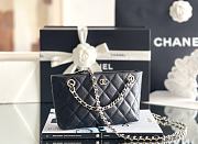 Chanel Amini Tote Bag In Black - 6