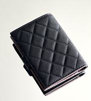 Chanel Passport Holder In Black - 2