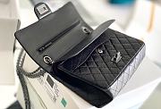 Chanel 2.25 Miss CoCo's Bag In Silver Hardware Black - 6