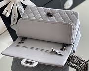 Chanel 2.25 Miss CoCo's Bag In Silver Hardware Gray - 6